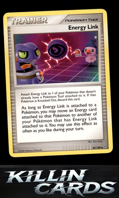 Energy Link 83/100 Pokemon Uncommon Stormfront Card LP