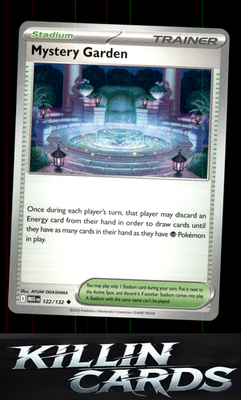 Mystery Garden - 122/132 122/132 Pokemon Uncommon ME01: Mega Evolution Card NM