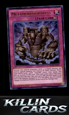 1st Edition Metamorphortress MVP1-EN027 YuGiOh Ultra Rare The Dark Side of Dimen