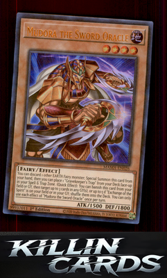 1st Edition Mudora the Sword Oracle MAMA-EN026 YuGiOh Ultra Rare Magnificent Mav