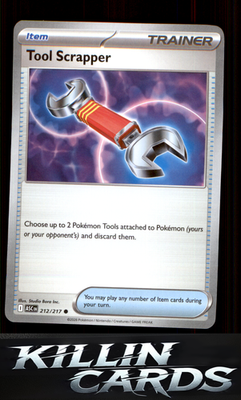 Tool Scrapper 212/217 Pokemon Common ME: Ascended Heroes Card NM