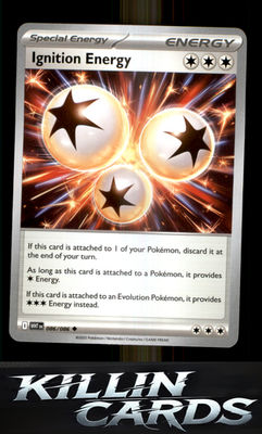 Ignition Energy 086/086 Pokemon Uncommon SV: White Flare Card NM