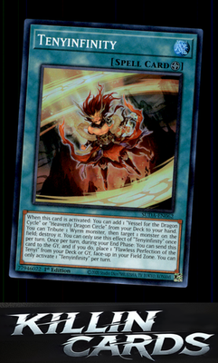 1st Edition Tenyinfinity SUDA-EN062 YuGiOh Super Rare Supreme Darkness Card NM