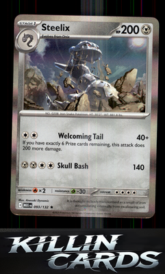Steelix - 093/132 093/132 Pokemon Rare ME01: Mega Evolution Card NM