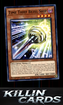 1st Edition Time Thief Bezel Ship MP20-EN038 YuGiOh Common 2020 Tin of Lost Memo