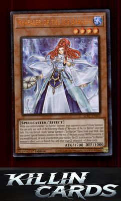 1st Edition Revealer of the Ice Barrier SDFC-EN002 YuGiOh Ultra Rare Structure D