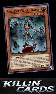Ancient Gear Frame OP26-EN005 YuGiOh Super Rare OTS Tournament Pack 26 Card NM