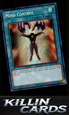 1st Edition Mind Control (Quarter Century Secret Rare) RA02-EN046 YuGiOh Quarter