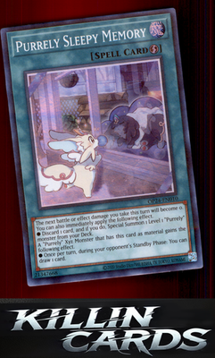 Purrely Sleepy Memory OP24-EN010 YuGiOh Super Rare OTS Tournament Pack 24 Card N