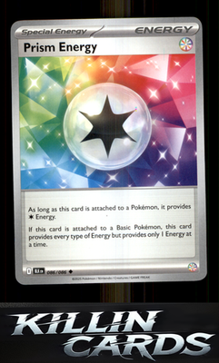Prism Energy 086/086 Pokemon Uncommon SV: Black Bolt Card NM