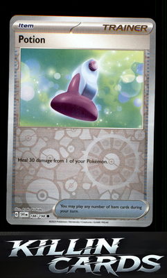 Reverse Holofoil Potion 188/198 Pokemon Common SV01: Scarlet & Violet Base Set C