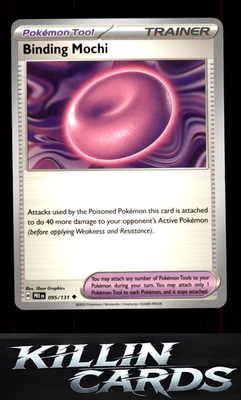 Binding Mochi 095/131 Pokemon Uncommon SV: Prismatic Evolutions Card NM