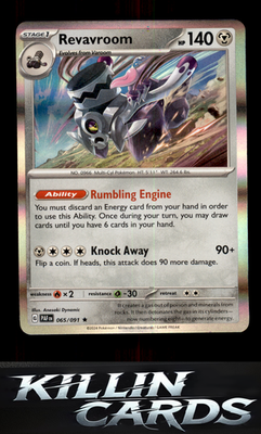 Revavroom - 065/091 065/091 Pokemon Rare SV: Paldean Fates Card NM