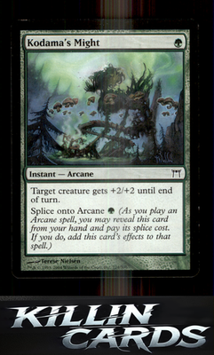 Kodama's Might 224 Magic C Champions of Kamigawa Card NM