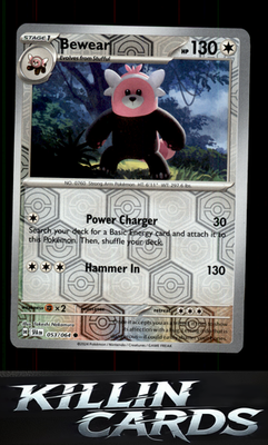 Reverse Holofoil Bewear - 053/064 053/064 Pokemon Common SV: Shrouded Fable Card