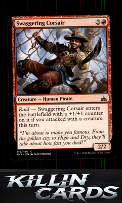 Swaggering Corsair 119 Magic C Rivals of Ixalan Card NM