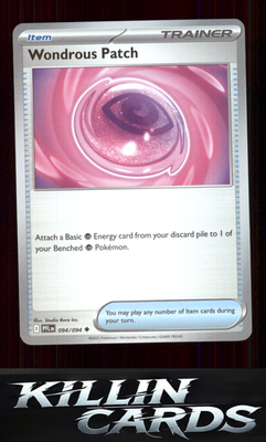 Wondrous Patch 094/094 Pokemon Uncommon ME02: Phantasmal Flames Card NM