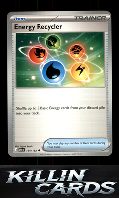 Energy Recycler 164/182 Pokemon Uncommon SV10: Destined Rivals Card NM