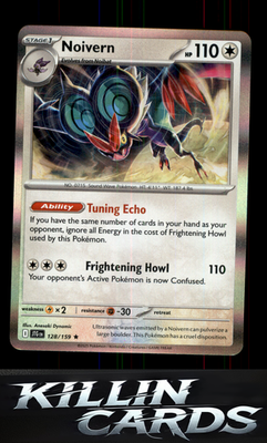 Noivern 128/159 Pokemon Rare SV09: Journey Together Card NM