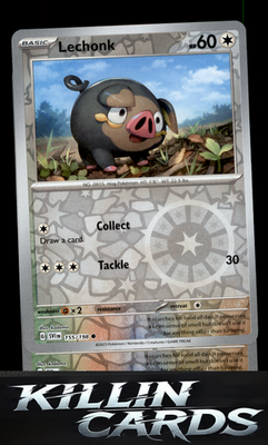 Reverse Holofoil Lechonk - 155/198 155/198 Pokemon Common SV01: Scarlet & Violet