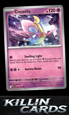 Cresselia 039/094 Pokemon Uncommon ME02: Phantasmal Flames Card NM
