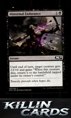 Abnormal Endurance 85 Magic C Core Set 2019 Card NM