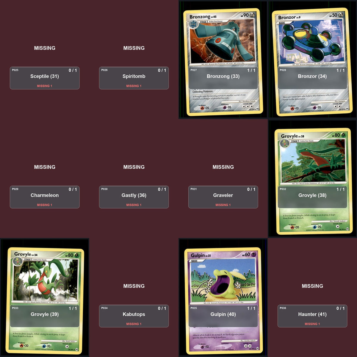 Pokemon TCG Arceus C/UC/R Standard Set 46 Cards