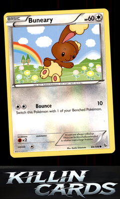 Buneary 84/106 Pokemon Common XY - Flashfire Card NM