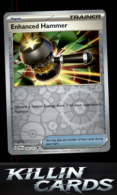 Reverse Holofoil Enhanced Hammer - 148/167 148/167 Pokemon Uncommon SV06: Twilig