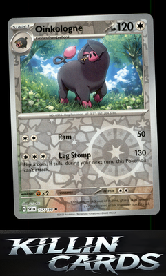 Reverse Holofoil Oinkologne 157/198 Pokemon Uncommon SV01: Scarlet & Violet Base