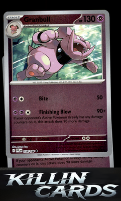 Reverse Holofoil Granbull 038/094 Pokemon Uncommon ME02: Phantasmal Flames Card