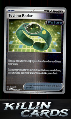 Reverse Holofoil Techno Radar 130/131 Pokemon Uncommon SV: Prismatic Evolutions