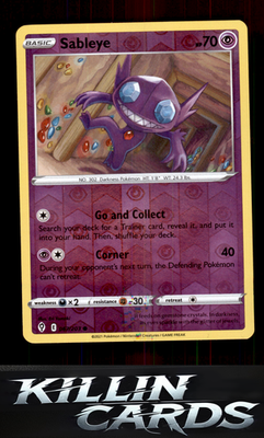 Sableye 067/203 Pokemon Common SWSH07: Evolving Skies Card NM