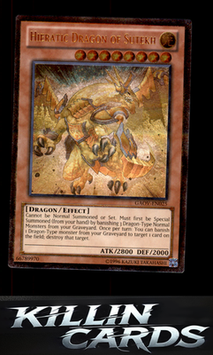 Hieratic Dragon of Sutekh (UTR) GAOV-EN025 YuGiOh Ultimate Rare Galactic Overlor