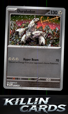 Reverse Holofoil Duraludon 074/094 Pokemon Common ME02: Phantasmal Flames Card N