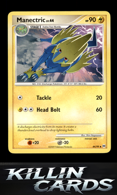 Manectric (44) 44/99 Pokemon Uncommon Arceus Card LP