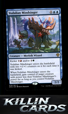 Vodalian Mindsinger 76 Magic R Dominaria United Card NM