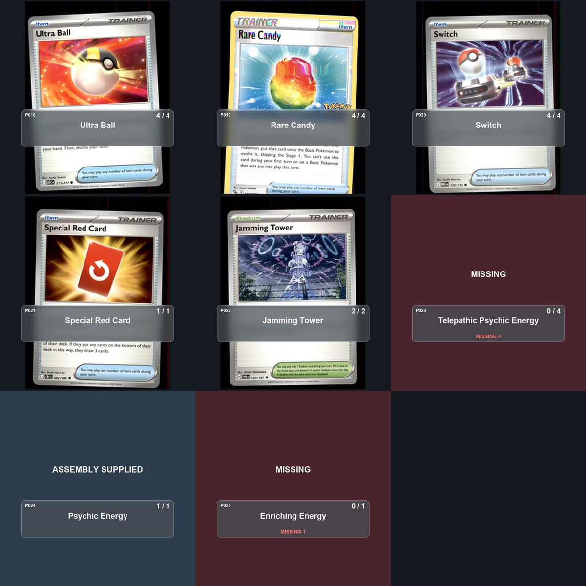 Partial Pokemon TCG World Championships 2026 Lopunny Dusknoir Decklist 51 Cards Deck
