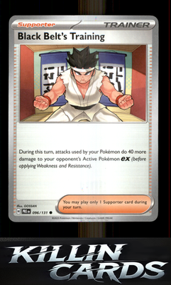 Black Belt's Training - 096/131 096/131 Pokemon Common SV: Prismatic Evolutions