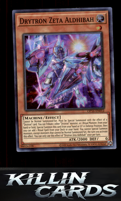 Drytron Zeta Aldhibah OP16-EN012 YuGiOh Super Rare OTS Tournament Pack 16 Card N