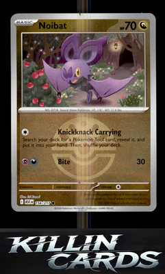 Reverse Holofoil Noibat (Friend Ball) 156/217 Pokemon Common ME: Ascended Heroes