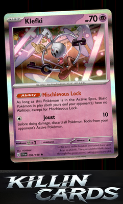 Klefki 096/198 Pokemon Rare SV01: Scarlet & Violet Base Set Card NM