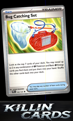 Bug Catching Set (Poke Ball Pattern) 102/131 Pokemon Uncommon SV: Prismatic Evol