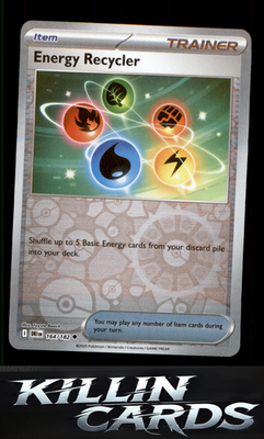 Reverse Holofoil Energy Recycler 164/182 Pokemon Uncommon SV10: Destined Rivals