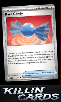 Rare Candy - 191/198 191/198 Pokemon Common SV01: Scarlet & Violet Base Set Card