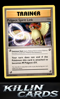 Pidgeot Spirit Link 81/108 Pokemon Uncommon XY - Evolutions Card LP