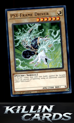 1st Edition PSY-Frame Driver MGED-EN074 YuGiOh Rare Maximum Gold: El Dorado Card