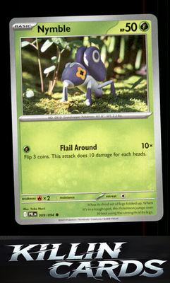 Nymble - 009/094 009/094 Pokemon Common ME02: Phantasmal Flames Card NM