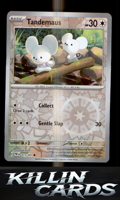 Reverse Holofoil Tandemaus - 073/091 073/091 Pokemon Common SV: Paldean Fates Ca