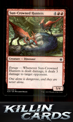 Sun-Crowned Hunters 164 Magic C Ixalan Card NM